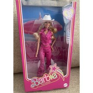 Barbie The Movie Collectible Doll Margot Robbie As Barbie In Cowgirl Outfit